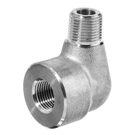 Usa Industrials Pipe Fitting - 304SS - Class 3000 - Street Elbow - 3/4" FNPT x MNPT ZUSA-PF-3113